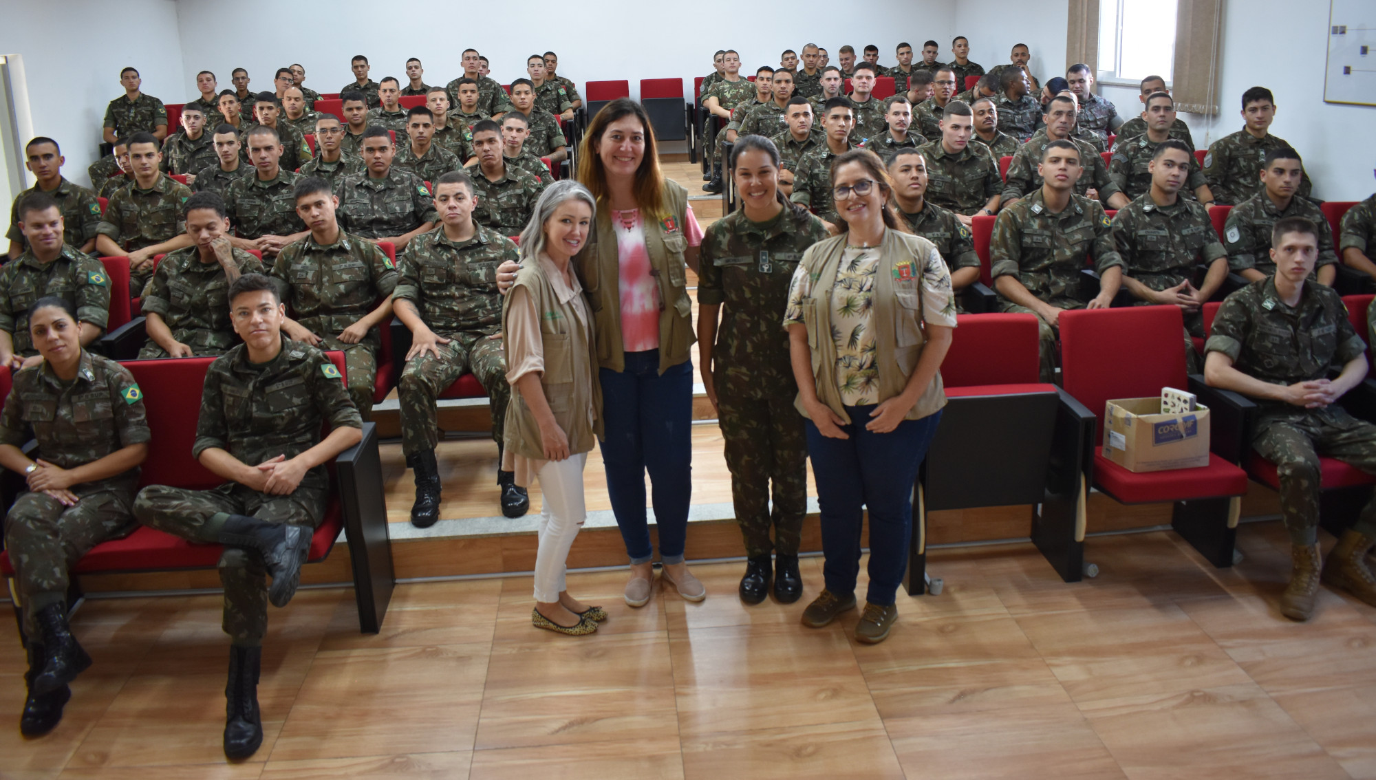 Batalhão promove palestra em cooperação com a Secretaria de Meio Ambiente de Curitiba