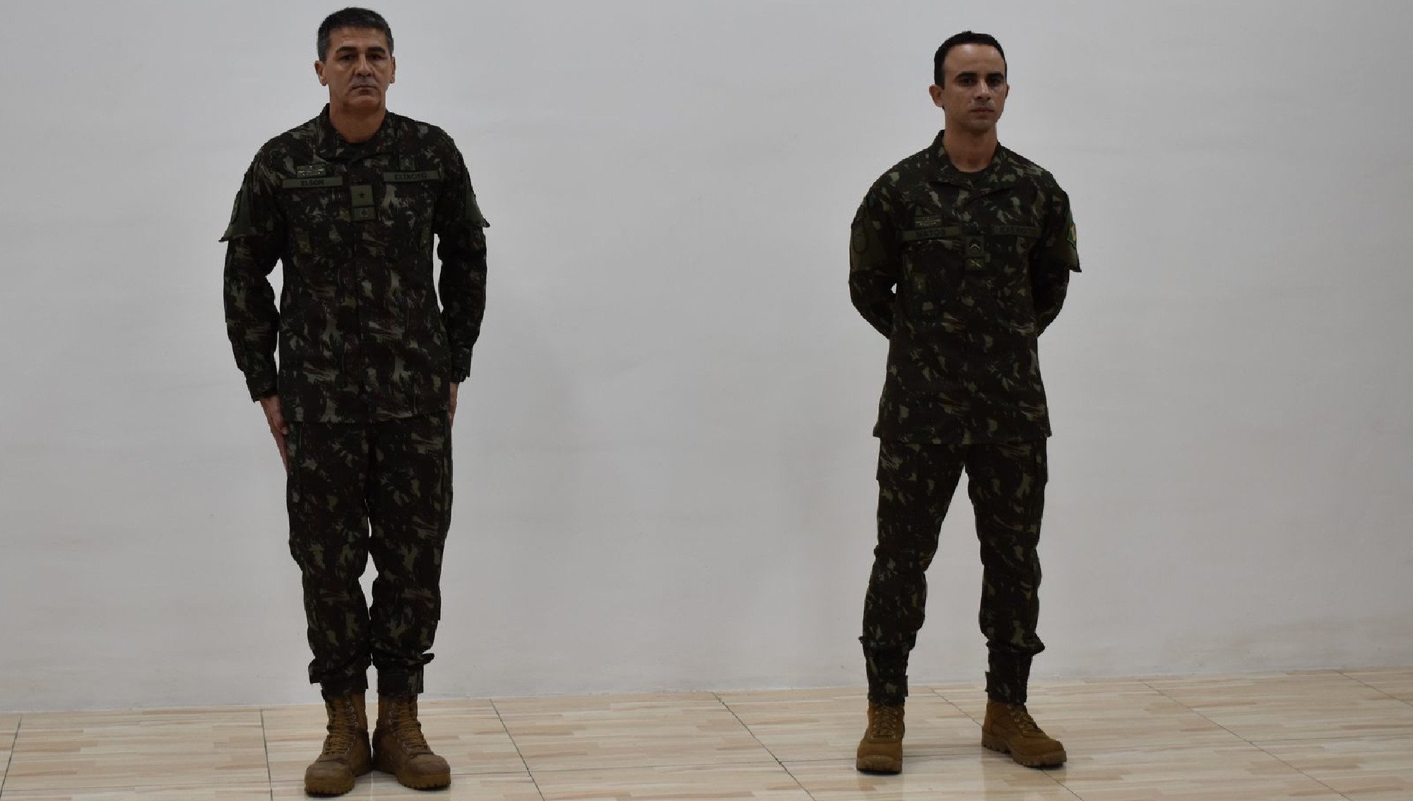 Apresentação de Militares: 2º Ten Elson – 2° Sgt Matos